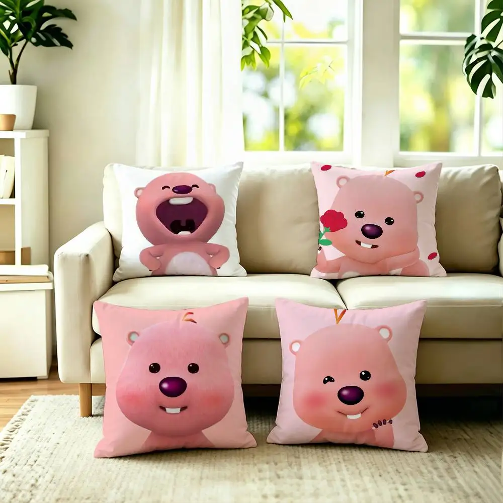 Cute Cartoon L-Loopys Pillow Case Square Double-Sided Sofa Cushion Cover Bedroom Bedside Pillow
Cute Cartoon L-Loopys Pillow Case Square Double-Sided Sofa Cushion Cover Bedroom Bedside Pillow