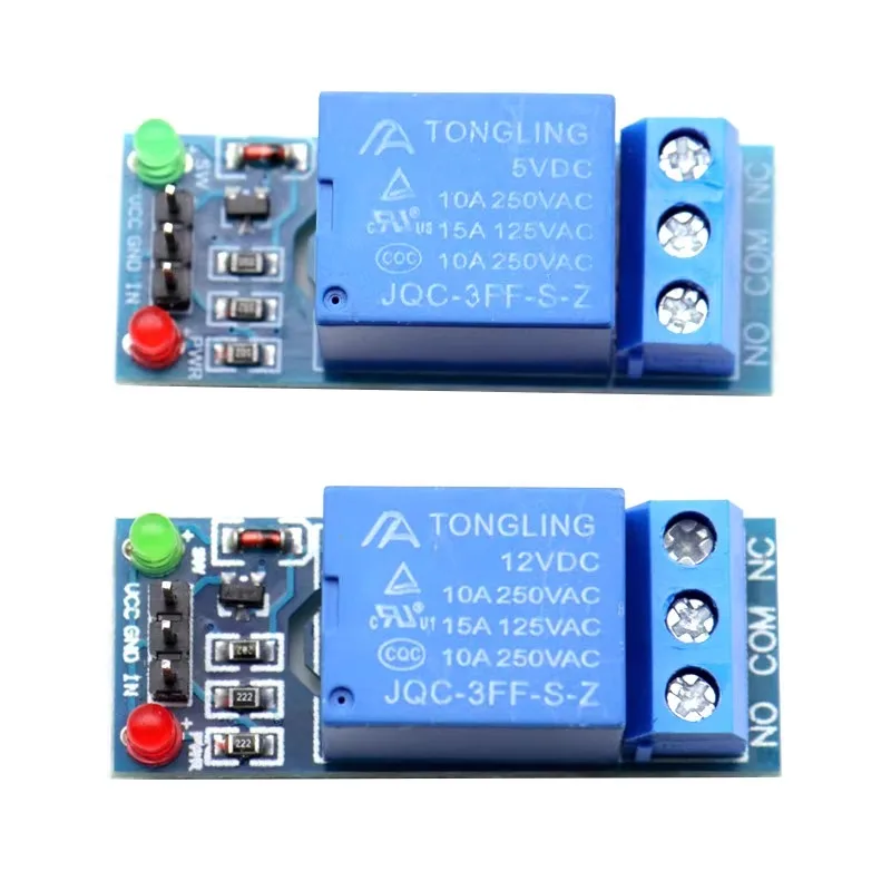 50pcs/lot 1 Channel 5V/12V High/Low Level Trigger Switch Relay Expansion Board with Indicator Light
50pcs/lot 1 Channel 5V/12V High/Low Level Trigger Switch Relay Expansion Board with Indicator Light