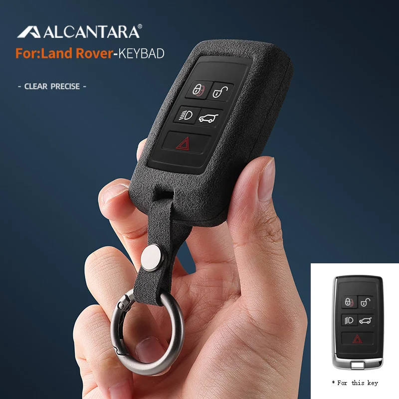 For Land Rover Range Rover Sport Discovery Defender Velar Evoque Alcantara Car Key Case Keychain Accessories
For Land Rover Range Rover Sport Discovery Defender Velar Evoque Alcantara Car Key Case Keychain Accessories