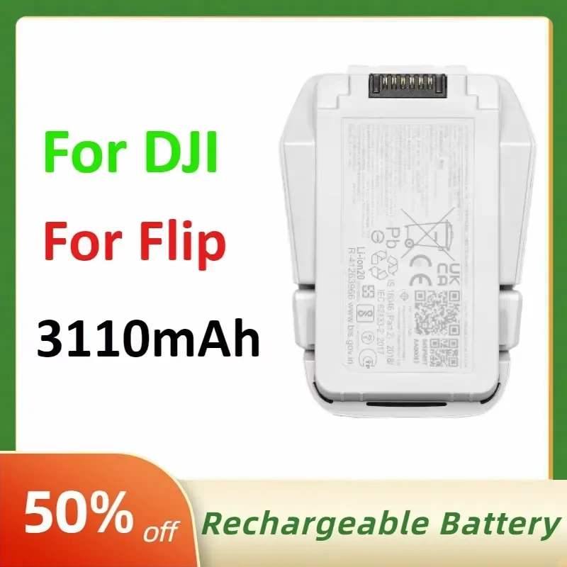 For DJI Flip Smart Flying Drone Battery 3110mAh 31min Flight Time Camera Drones Accessories
For DJI Flip Smart Flying Drone Battery 3110mAh 31min Flight Time Camera Drones Accessories
