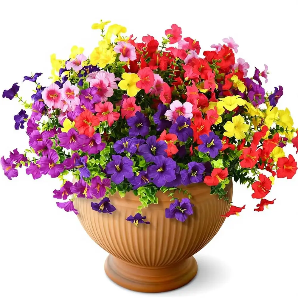 Realistic Silk Petunias, 12 UV-Resistant Outdoor Bundles for Summer Decoration, Ideal for Patios, Porches, Yards, and Window Box
Realistic Silk Petunias, 12 UV-Resistant Outdoor Bundles for Summer Decoration, Ideal for Patios, Porches, Yards, and Window Box