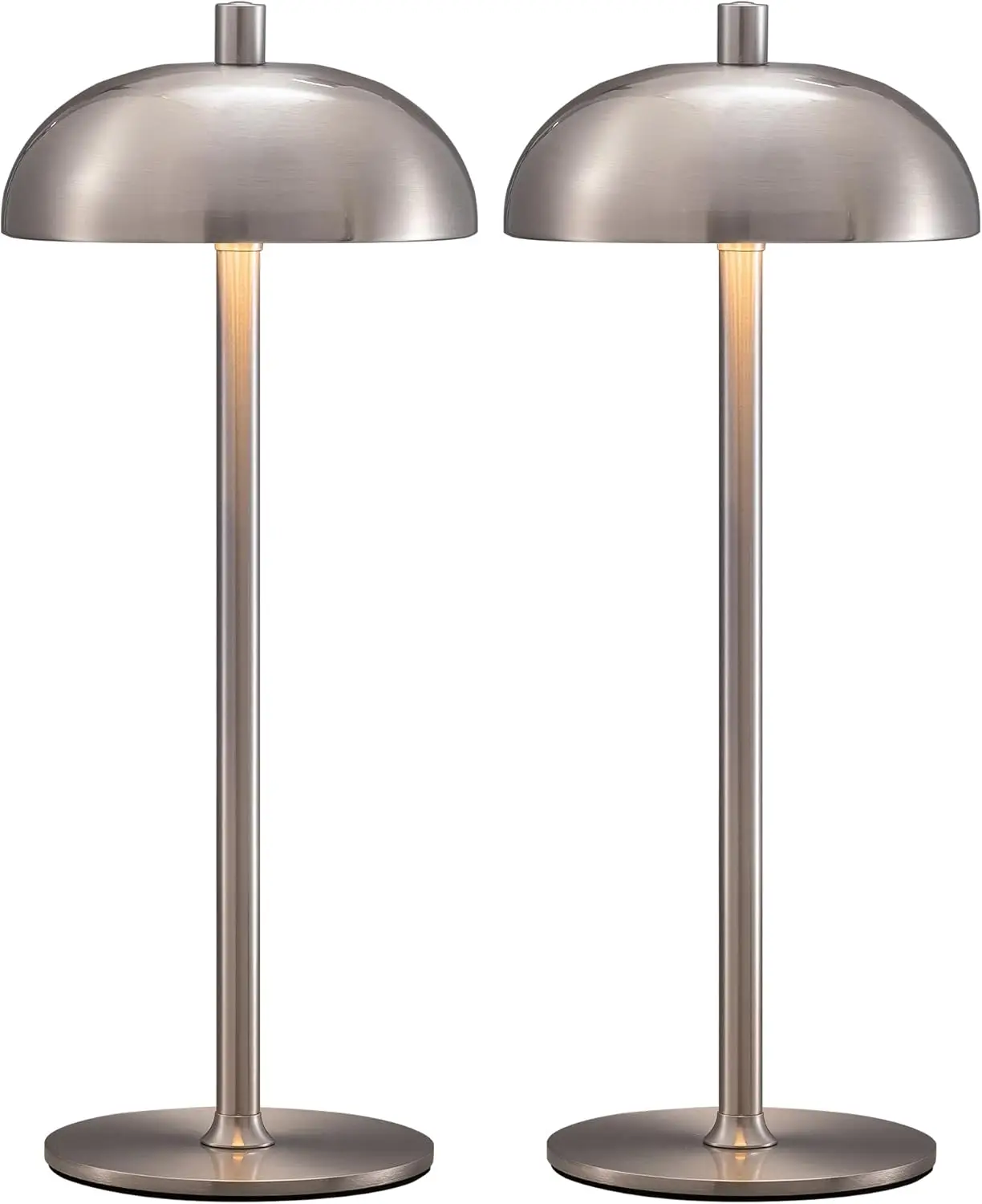 Cordless LED Table Lamps Set of 2, 12" Rechargeable Battery Desk Lamp, 3 Color Dimmable Touch Control, Portable Night Light for Bedroom, Outdoor, Restaurant, Bedside, Gift
Cordless LED Table Lamps Set of 2, 12" Rechargeable Battery Desk Lamp, 3 Color Dimmable Touch Control, Portable Night Light for Bedroom, Outdoor, Restaurant, Bedside, Gift