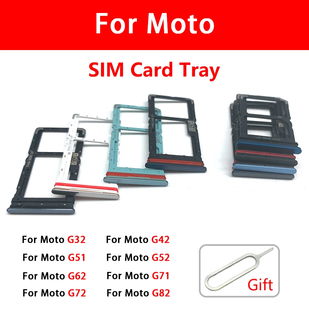 10 шт. для Moto G32 G42 G51 G52 G62 G71 G72 G82 Держатель слота для лотка для SIM-карты, адаптер, разъем, запасные части
10 шт. для Moto G32 G42 G51 G52 G62 G71 G72 G82 Держатель слота для лотка для SIM-карты, адаптер, разъем, запасные части