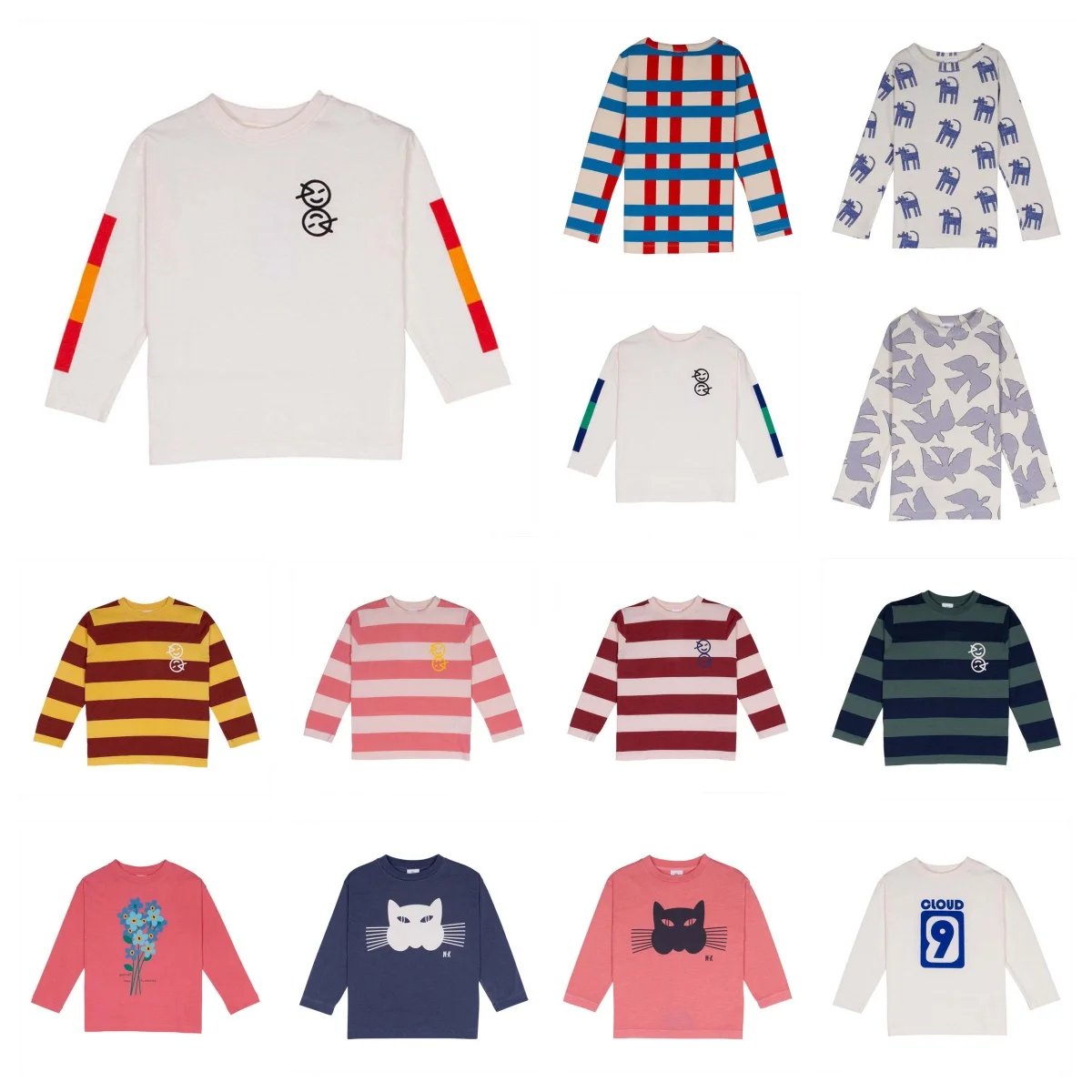 16 Styles Long Sleeve Shirts Kids Geometric Printing T-Shirt Boy Girls Cotton Tops Children Clothes Spring Autumn Tees 1T-12T
16 Styles Long Sleeve Shirts Kids Geometric Printing T-Shirt Boy Girls Cotton Tops Children Clothes Spring Autumn Tees 1T-12T