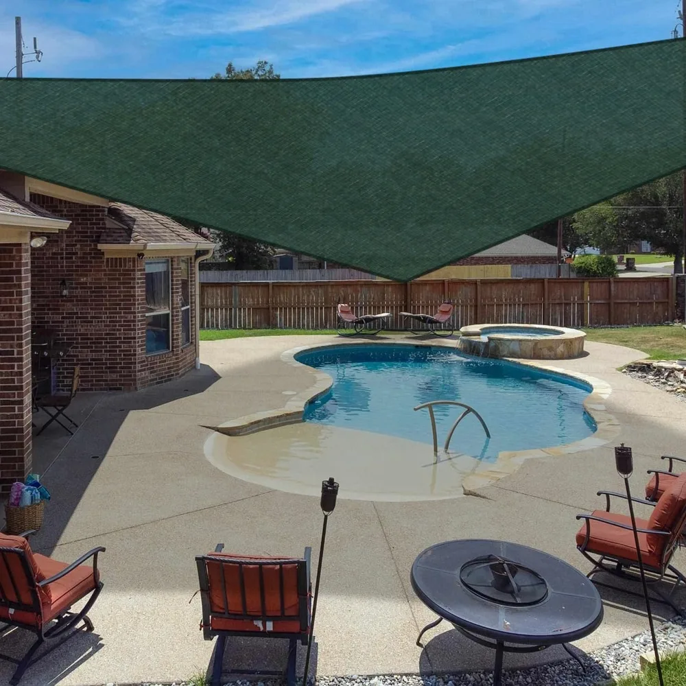 16' x 16' x 22.6' Sun Shade Sail Right Triangle Outdoor Canopy Cover UV Block for Backyard Porch Pergola Deck Garden Patio
16' x 16' x 22.6' Sun Shade Sail Right Triangle Outdoor Canopy Cover UV Block for Backyard Porch Pergola Deck Garden Patio