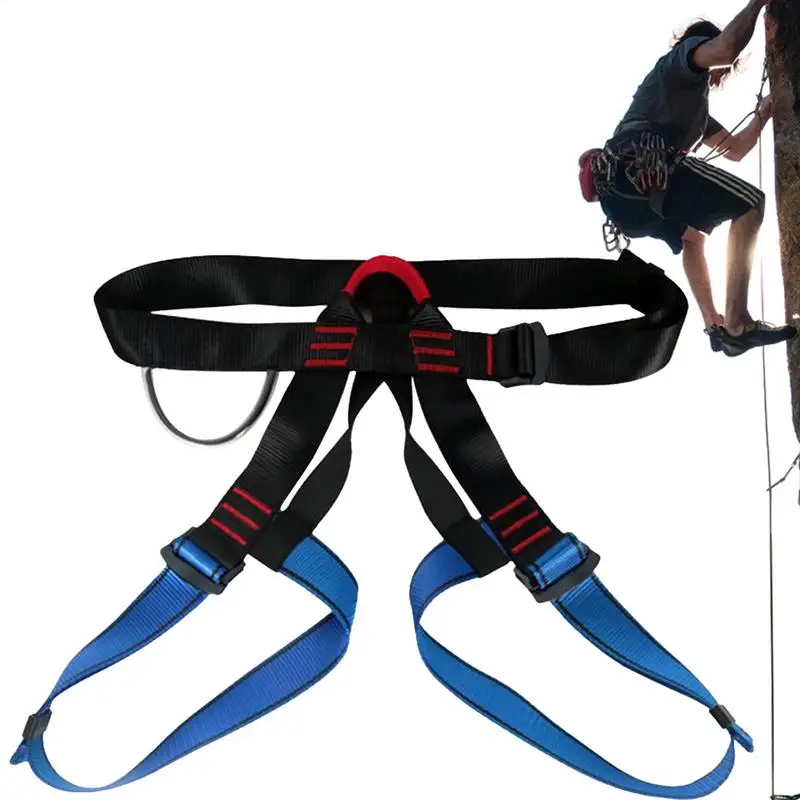 Climbing Harness Half Body Rock Climbing Safety Harness Thickened Polyester Webbing Men Women Comfortable Outdoor Gear For
Climbing Harness Half Body Rock Climbing Safety Harness Thickened Polyester Webbing Men Women Comfortable Outdoor Gear For