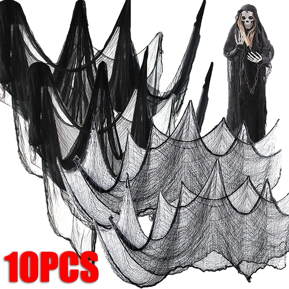 Страшное украшение на Хэллоуин, фантастические дома, дверные ворота, уличные украшения, черная жуткая ткань, страшная марля, готический реквизит 
Страшное украшение на Хэллоуин, фантастические дома, дверные ворота, уличные украшения, черная жуткая ткань, страшная марля, готический реквизит