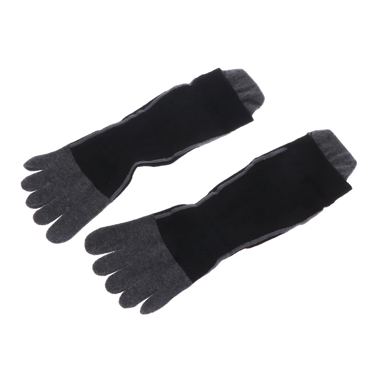 Mesh Sports Running Five Finger Toe Socks Cotton Toe Socks Breathable Cotton Tube Toe Socks(Gray,Black) 
Mesh Sports Running Five Finger Toe Socks Cotton Toe Socks Breathable Cotton Tube Toe Socks(Gray,Black)