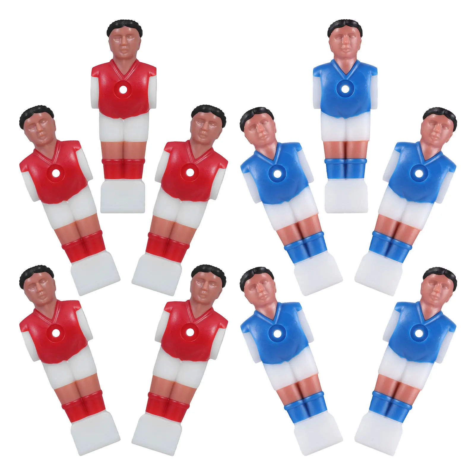 10Pcs Table Football Machine Accessories Foosball Replacement Players High Simulation Plastic Foosball Men Figures Soccer Game
10Pcs Table Football Machine Accessories Foosball Replacement Players High Simulation Plastic Foosball Men Figures Soccer Game