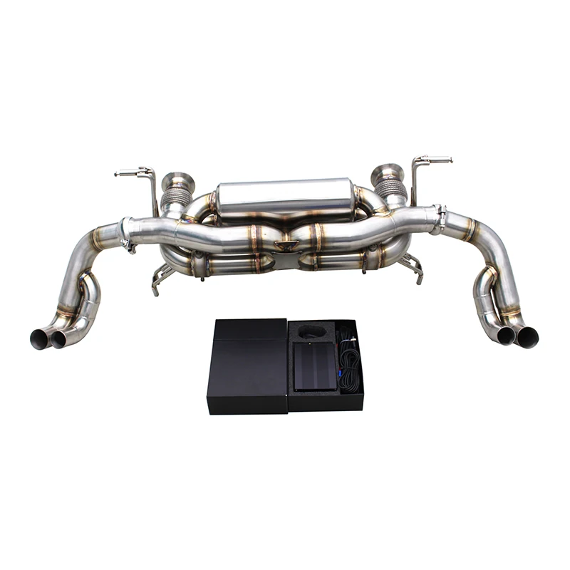 Custom OEM Valve Exhaust System For Audi R8 V8 4.2L 2007-2013 Rear Muffler SS304 Pipe Valved Catback Exhaust With Remote Control
Custom OEM Valve Exhaust System For Audi R8 V8 4.2L 2007-2013 Rear Muffler SS304 Pipe Valved Catback Exhaust With Remote Control