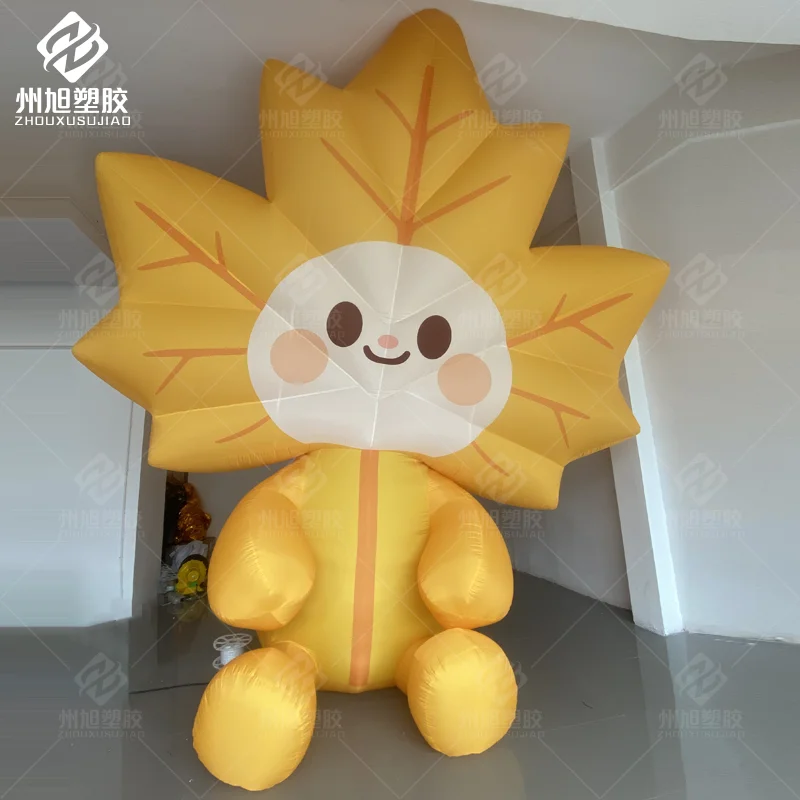 Customized inflatable maple leaf doll model with blower outdoor plant themed advertising campaign promotional decoration props
Customized inflatable maple leaf doll model with blower outdoor plant themed advertising campaign promotional decoration props