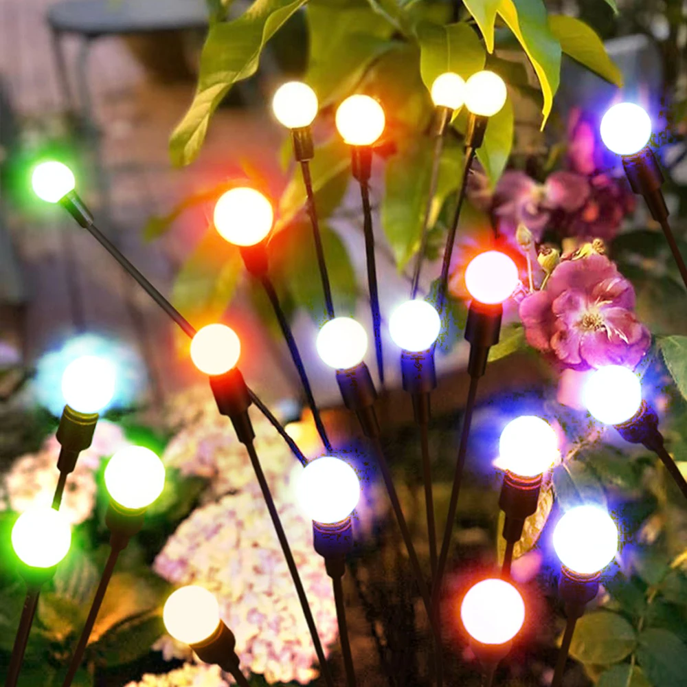 LED Solar Outdoor Lamp IP65 Waterproof Firefly Lawn Lights Christmas Decoration Garden Pathway Landscape Lighting RGB Warm White
LED Solar Outdoor Lamp IP65 Waterproof Firefly Lawn Lights Christmas Decoration Garden Pathway Landscape Lighting RGB Warm White
