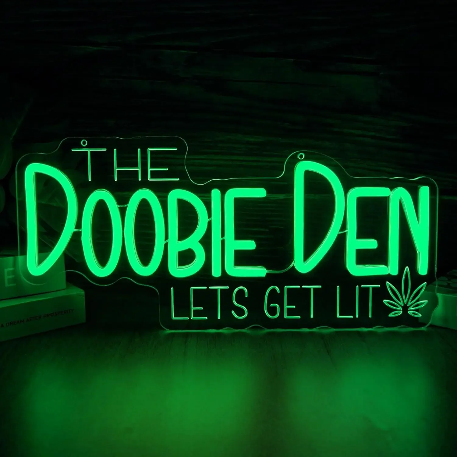 Doobie Den Neon Sign Art Wall Light USB Powered LED Light for Garage Bar Gaming Room Birthday Party Bedroom Decoration Gift
Doobie Den Neon Sign Art Wall Light USB Powered LED Light for Garage Bar Gaming Room Birthday Party Bedroom Decoration Gift