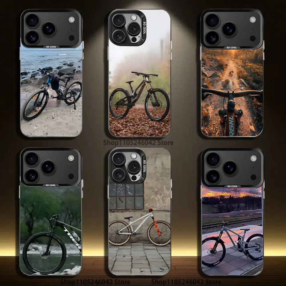 MTB Mountain Bike Bicycle Phone Case For iPhone 17,16,15,14,13,12,11,Pro,XS,Max,Plus,Mini,SE4,E Black Matte Shockproof Cover
MTB Mountain Bike Bicycle Phone Case For iPhone 17,16,15,14,13,12,11,Pro,XS,Max,Plus,Mini,SE4,E Black Matte Shockproof Cover