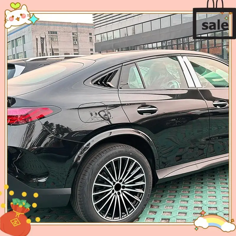 NEW-Car Rear Triangular Window Louvers Shutters Blinds Cover Trim For Mercedes-Benz GLC Coupe C254 2024+ AMG Bright Black
NEW-Car Rear Triangular Window Louvers Shutters Blinds Cover Trim For Mercedes-Benz GLC Coupe C254 2024+ AMG Bright Black