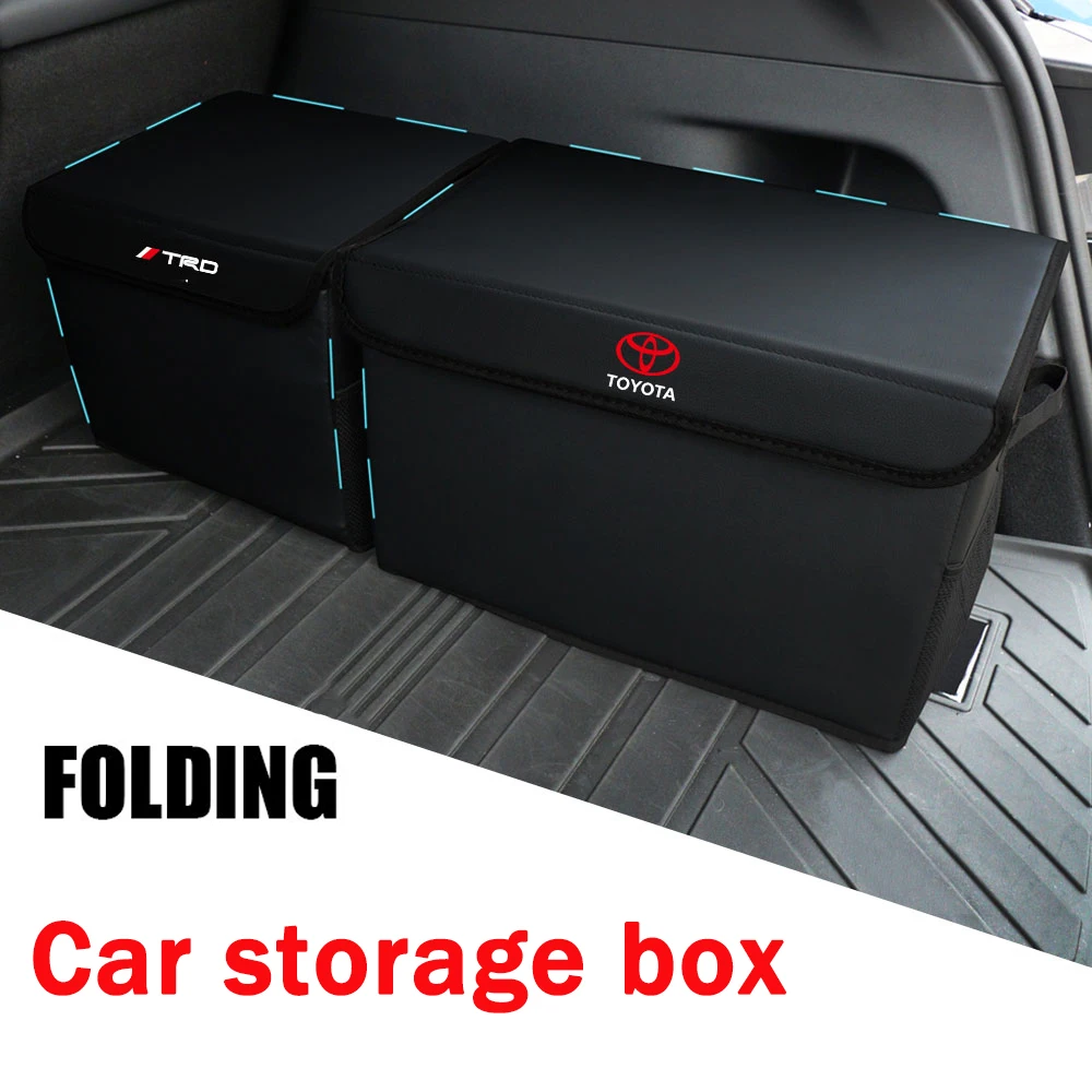 New Car Trunk Storage Box Foldable PU Leather Car Storage Tool Box For Toyota TRD Corolla Aygo Camry Yaris Rav4 Hilux Land CHR
New Car Trunk Storage Box Foldable PU Leather Car Storage Tool Box For Toyota TRD Corolla Aygo Camry Yaris Rav4 Hilux Land CHR