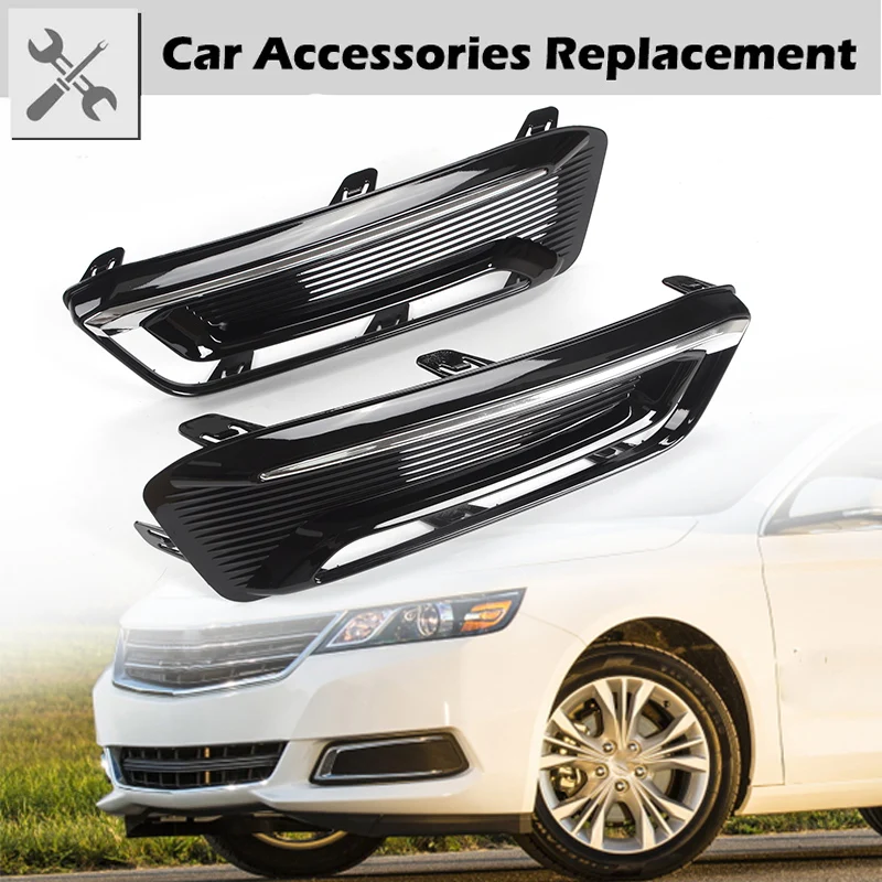 Rhyming Car Fog Lights Frame Front Bumper Bezel Grill Cover Fit For Chevrolet Impala 2014-2019 Car Accessories 23455347
Rhyming Car Fog Lights Frame Front Bumper Bezel Grill Cover Fit For Chevrolet Impala 2014-2019 Car Accessories 23455347