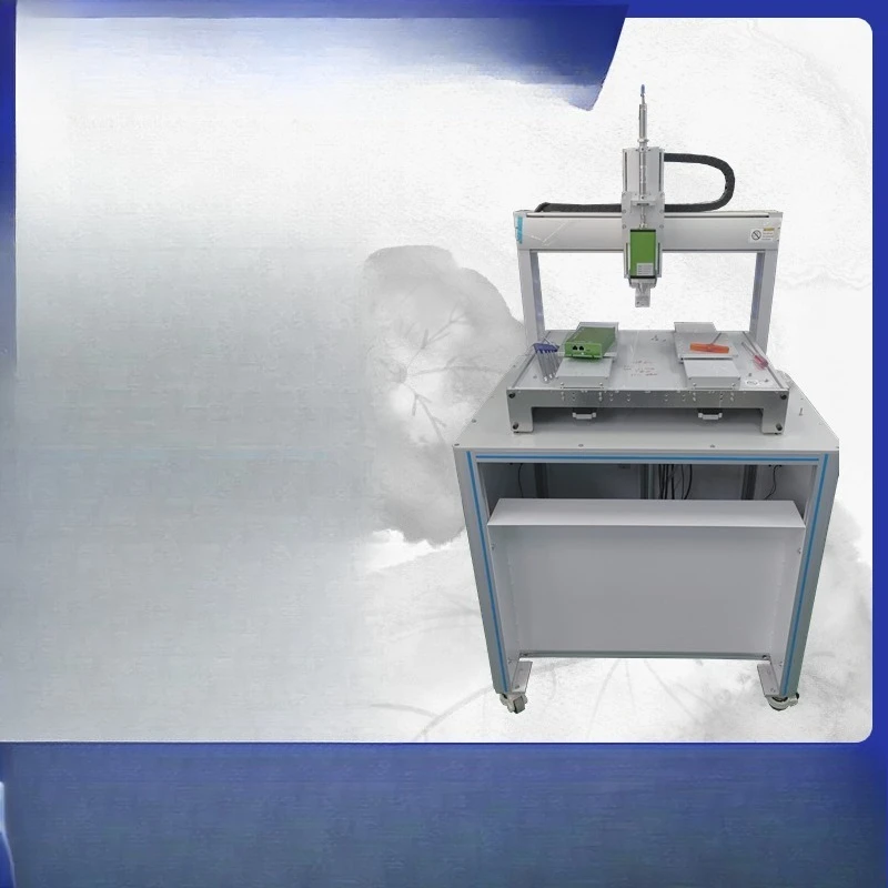 Floor-to-ceiling double-station adsorption automatic locking screw machine, automobile toy hardware accessories factory screwing
Floor-to-ceiling double-station adsorption automatic locking screw machine, automobile toy hardware accessories factory screwing