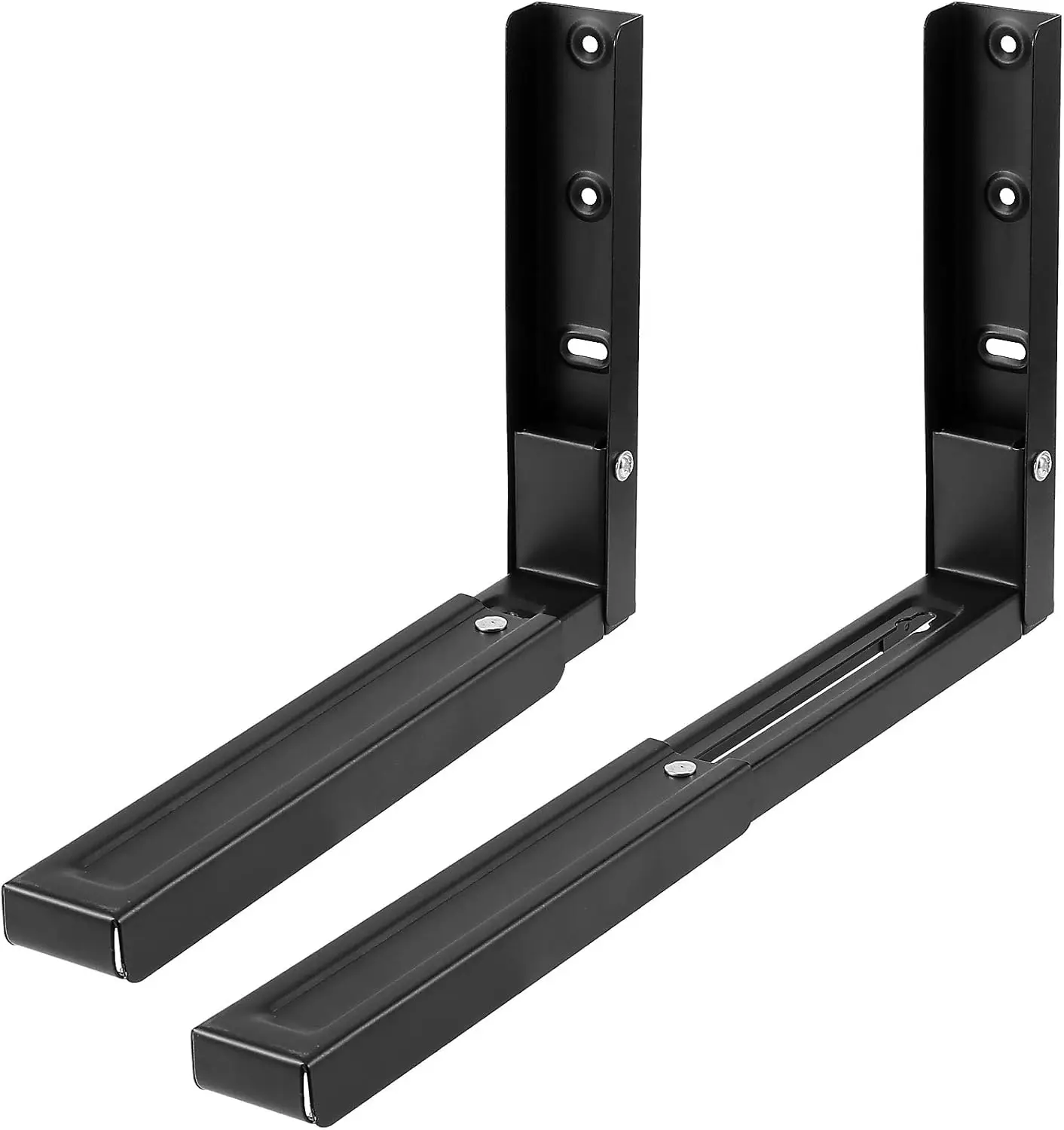 2 шт. (1 пара) складные кронштейны для полок для микроволновой печи - регулируемый настенный держатель для кухни, черный, белый
2 шт. (1 пара) складные кронштейны для полок для микроволновой печи - регулируемый настенный держатель для кухни, черный, белый