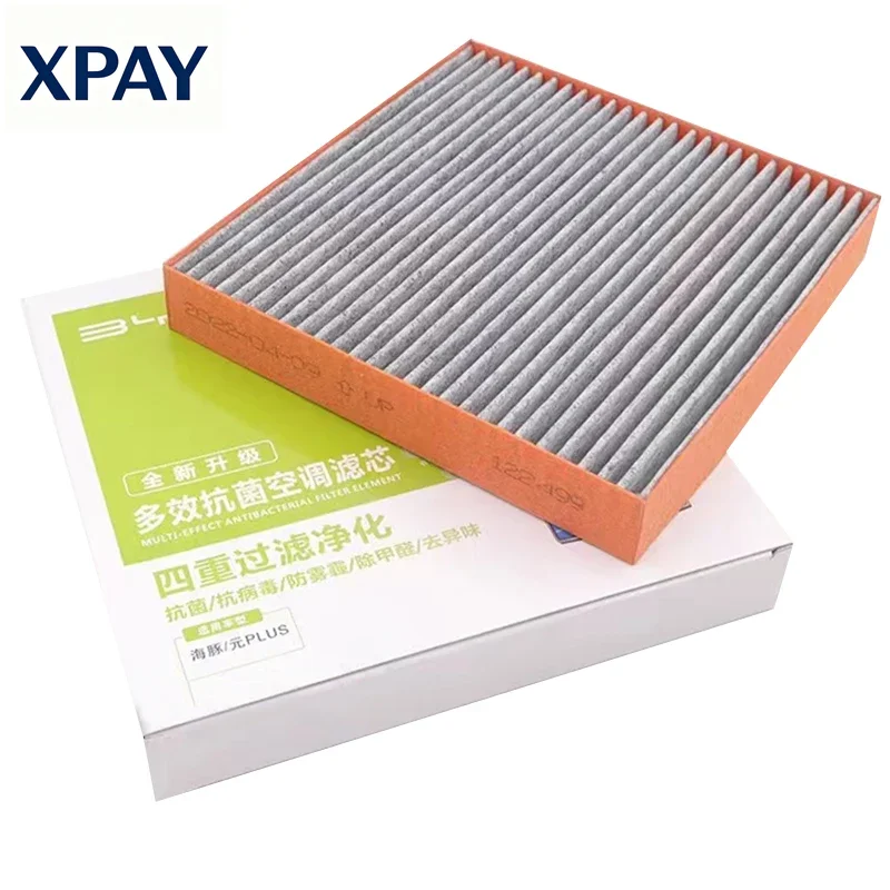 New For BYD ATTO 3 YUAN PLUS HAN TANG SONG PLUS Air Conditioning Filter Element Filter Activated Carbon Pm2.5 Automobile Supplie
New For BYD ATTO 3 YUAN PLUS HAN TANG SONG PLUS Air Conditioning Filter Element Filter Activated Carbon Pm2.5 Automobile Supplie