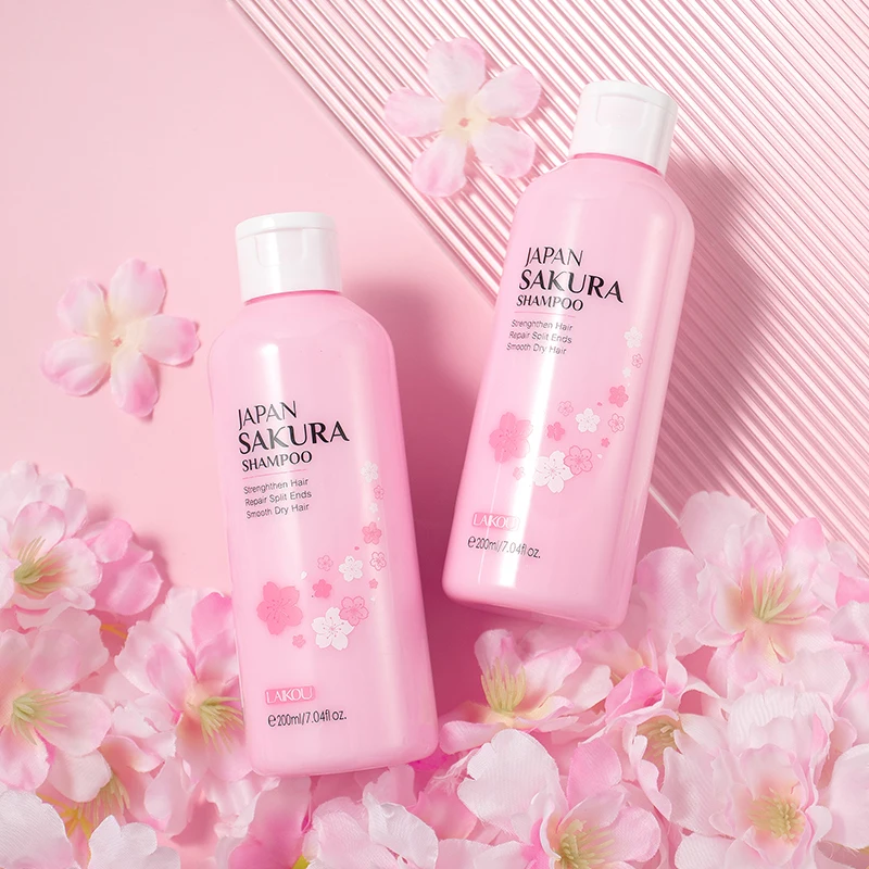 LAIKOU Japan Sakura Shampoo Repair Anti Split Ends Smooth Dry Hair 200ml
LAIKOU Japan Sakura Shampoo Repair Anti Split Ends Smooth Dry Hair 200ml