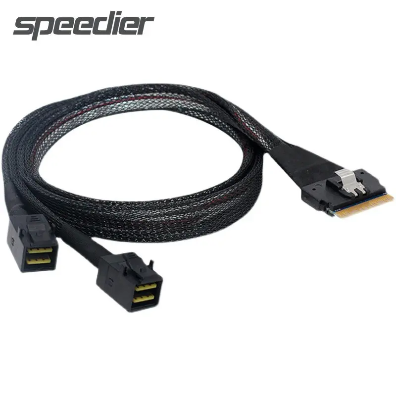 Встроенный кабель для сервера Slimline с двумя USB-портами, тонкий SAS 4,0 Mini SAS 50 см, 12 Гбит/с
Встроенный кабель для сервера Slimline с двумя USB-портами, тонкий SAS 4,0 Mini SAS 50 см, 12 Гбит/с