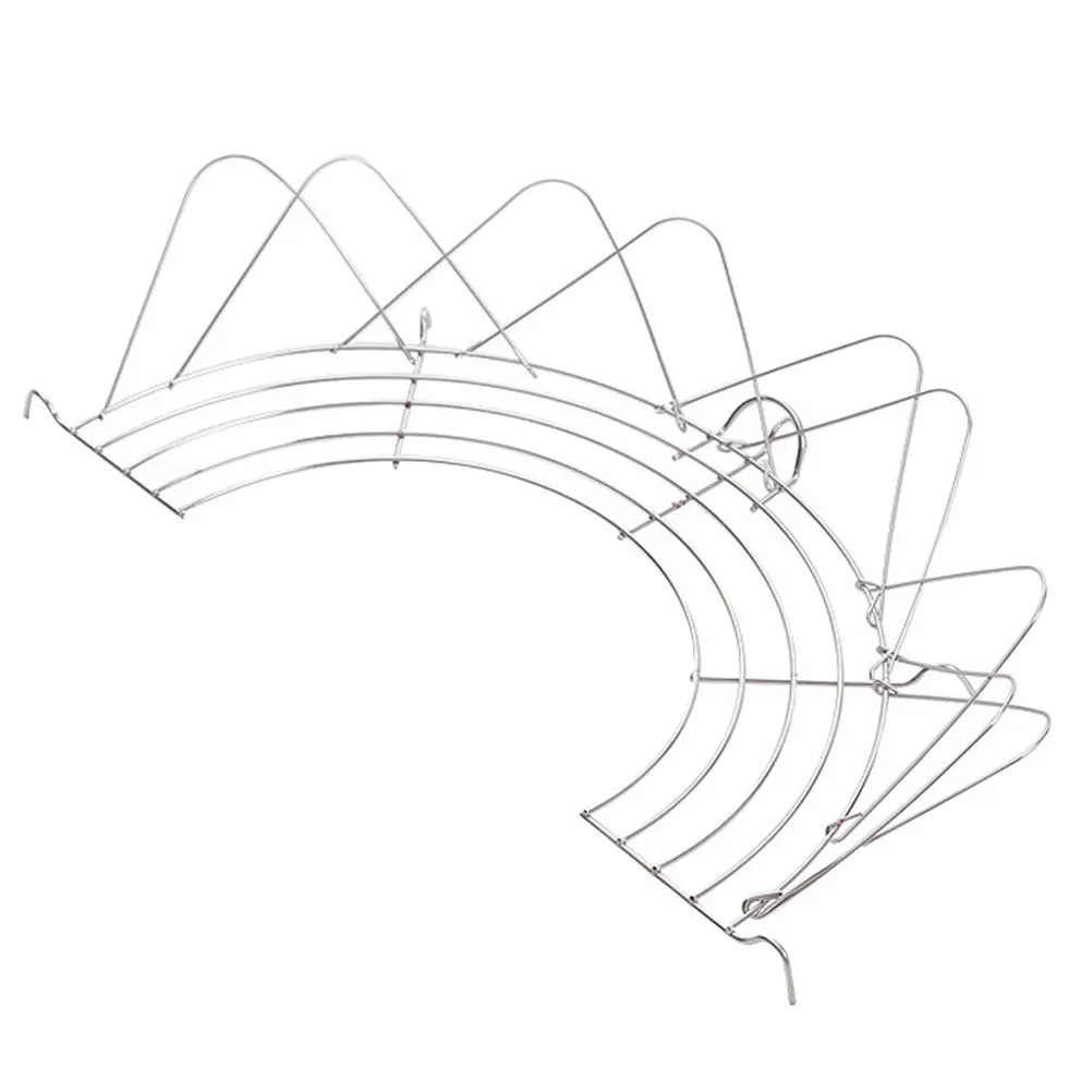 Drain Oil Rack Semi-Circular Stainless Steel Oil Drip Filter Rack for Fried Food Baking Roasting Bbq Kitchen Cooking
Drain Oil Rack Semi-Circular Stainless Steel Oil Drip Filter Rack for Fried Food Baking Roasting Bbq Kitchen Cooking