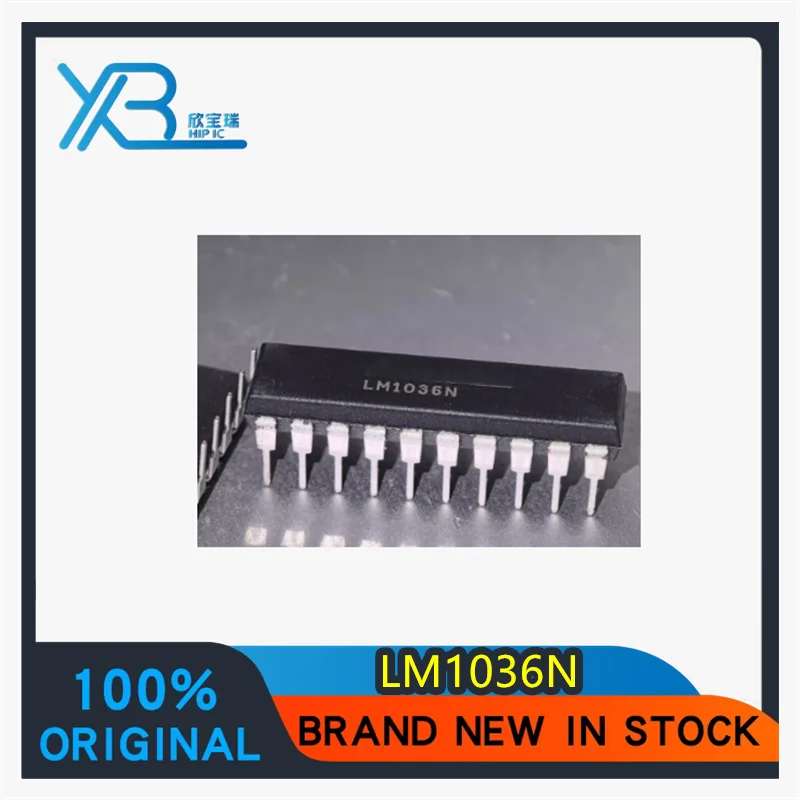 (1/5 piece) LM1036N LM1036 DIP-20 Dual-Channel DC Control Volume IC - Brand New Original
(1/5 piece) LM1036N LM1036 DIP-20 Dual-Channel DC Control Volume IC - Brand New Original