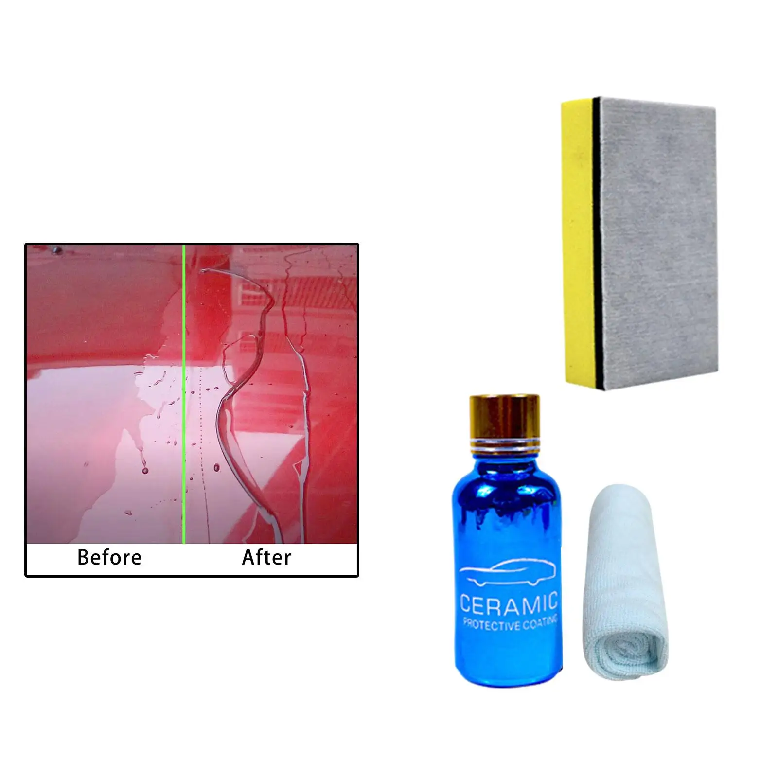 Комплект автомобильного покрытия на 30 мл, водонепроницаемый, против царапин, с аксессуарами
Комплект автомобильного покрытия на 30 мл, водонепроницаемый, против царапин, с аксессуарами