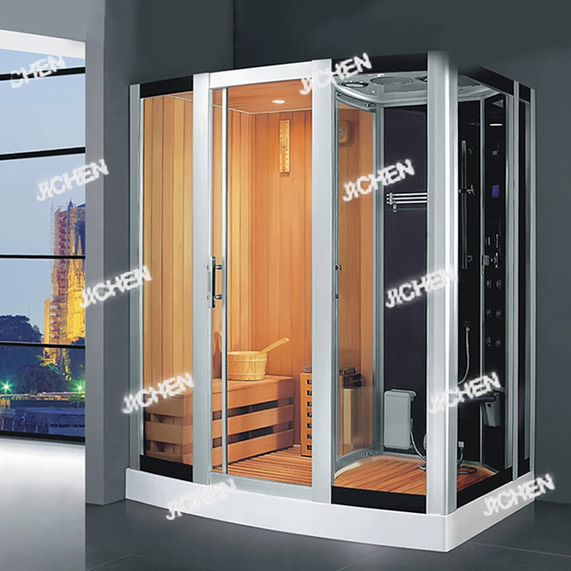 Новая интегрированная душевая кабина для дома: сухая и влажная паровая комната, разделение зон сухой и влажной зон, для сельских районов, с местом для хранения
Новая интегрированная душевая кабина для дома: сухая и влажная паровая комната, разделение зон сухой и влажной зон, для сельских районов, с местом для хранения