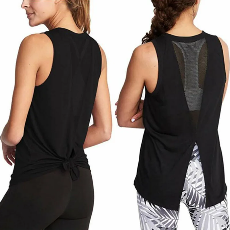 Women Yoga Shirts Female Gym Clothing Sports Fitness Femme Athletic Wear Sleeveless Tops Girl Sexy Blouse Tshirts Loose Mesh Top
Women Yoga Shirts Female Gym Clothing Sports Fitness Femme Athletic Wear Sleeveless Tops Girl Sexy Blouse Tshirts Loose Mesh Top