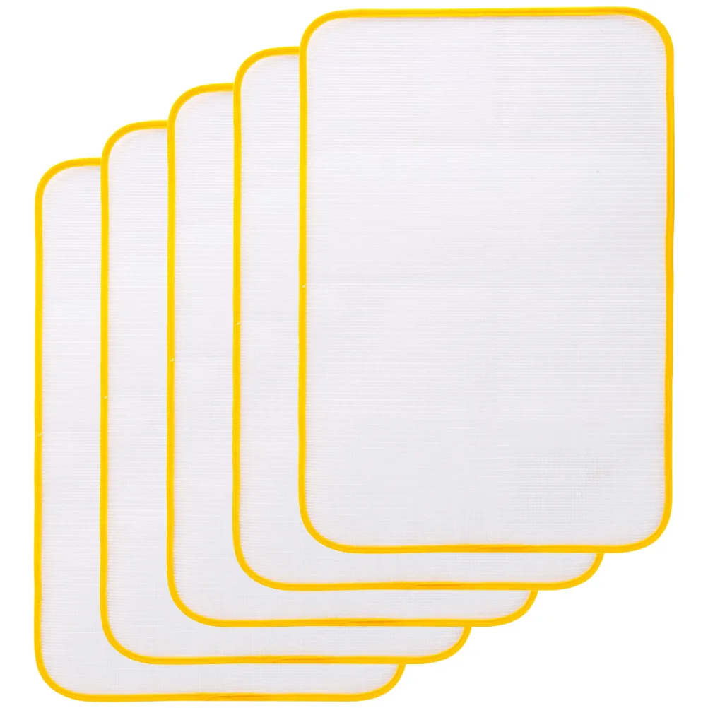 5 pcs Insulation Heat Resistant Reusable Travel Home Protective Pad Pad Ironing Mat Appliance Ironing Cloth Parts
5 pcs Insulation Heat Resistant Reusable Travel Home Protective Pad Pad Ironing Mat Appliance Ironing Cloth Parts