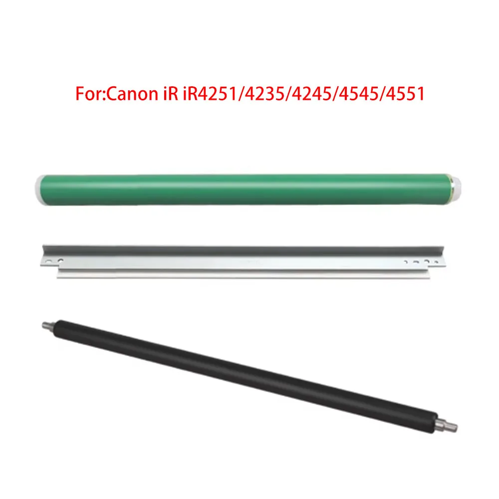 1SET OPC DRUM+DRUM Scraper+Charge Roller suitable for Canon iR4251/4235/4245/4545/4551
1SET OPC DRUM+DRUM Scraper+Charge Roller suitable for Canon iR4251/4235/4245/4545/4551