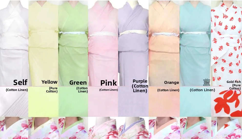 Summer Long Kimono Shirt Formal Koeshimo Yukata Available Accessories Sakura Yukata Premium Cotton Women's Traditional Wear
Summer Long Kimono Shirt Formal Koeshimo Yukata Available Accessories Sakura Yukata Premium Cotton Women's Traditional Wear