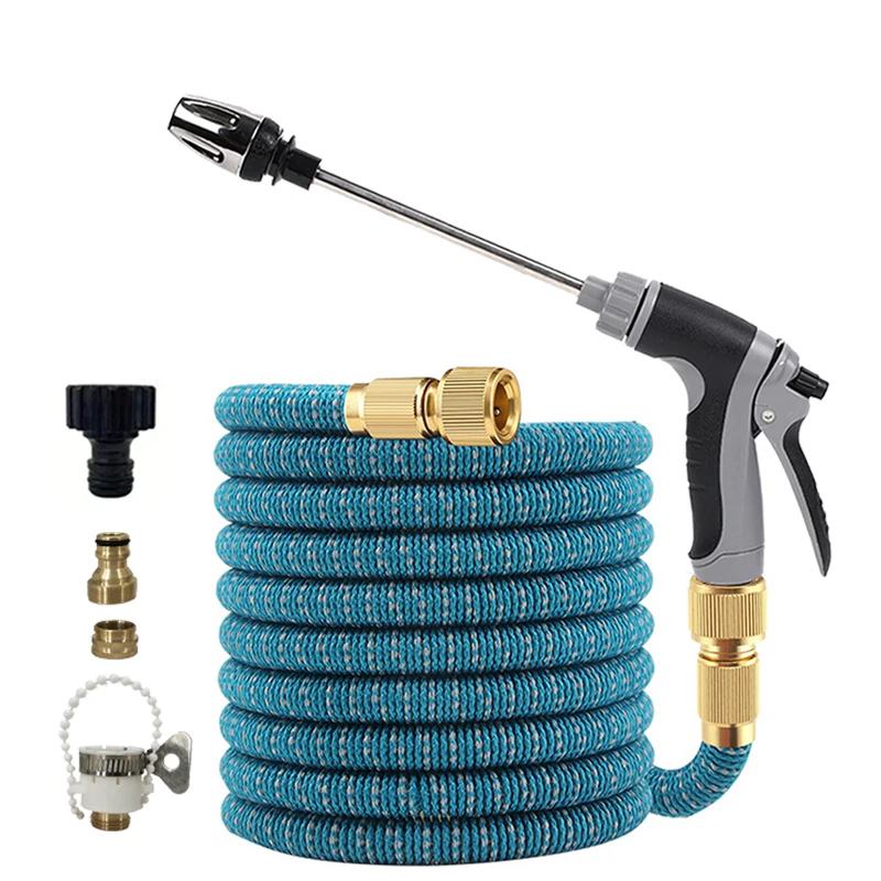 High Pressure Expandable Magic Hose, Multifunctional Adjustable Car Wash Water Gun, Outdoor Garden Watering Pet Shower Cleaning
High Pressure Expandable Magic Hose, Multifunctional Adjustable Car Wash Water Gun, Outdoor Garden Watering Pet Shower Cleaning