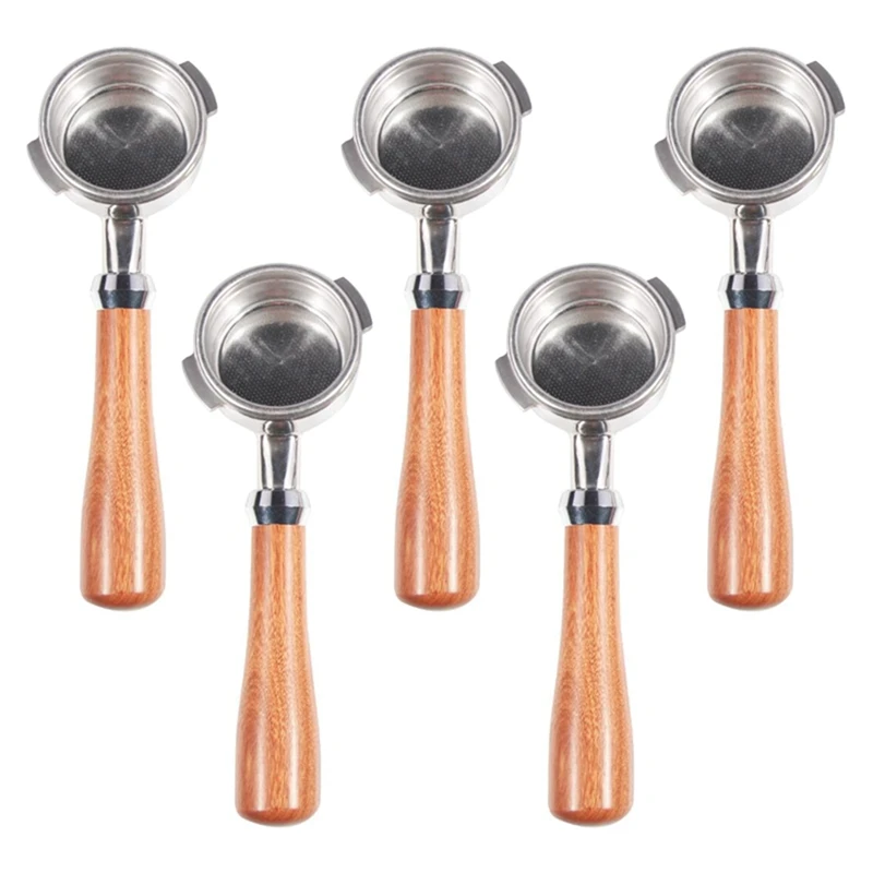 5Pcs 58MM Stainless Steel Coffee Machine Bottomless Portafilter For Nuova Coffee Machine Professional Accessory
5Pcs 58MM Stainless Steel Coffee Machine Bottomless Portafilter For Nuova Coffee Machine Professional Accessory