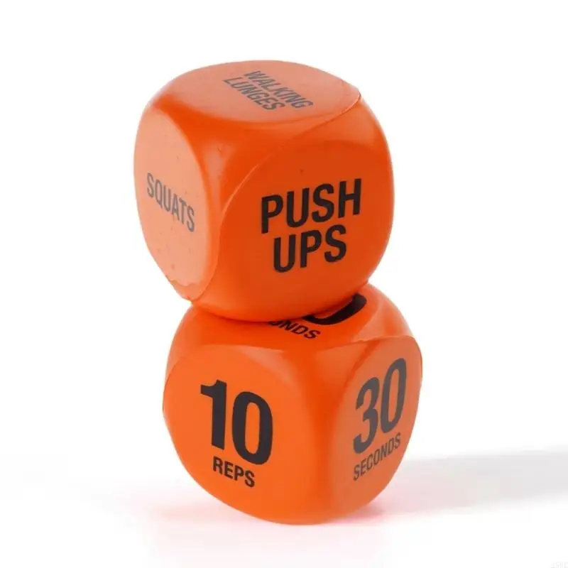 2Pcs Portable Funny Fitness Decision Dices Compact Dynamic Workouts Dices Workout Equipment for Home Gym Exercise Class
2Pcs Portable Funny Fitness Decision Dices Compact Dynamic Workouts Dices Workout Equipment for Home Gym Exercise Class