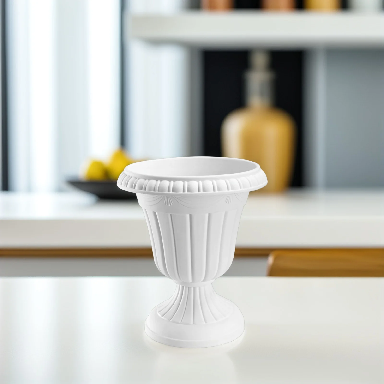 Roman Column Flower Pot Plastic Urns Planters Flowerpot Porch Tall Vase for Garden Decoration Pots Outdoor Flowers
Roman Column Flower Pot Plastic Urns Planters Flowerpot Porch Tall Vase for Garden Decoration Pots Outdoor Flowers