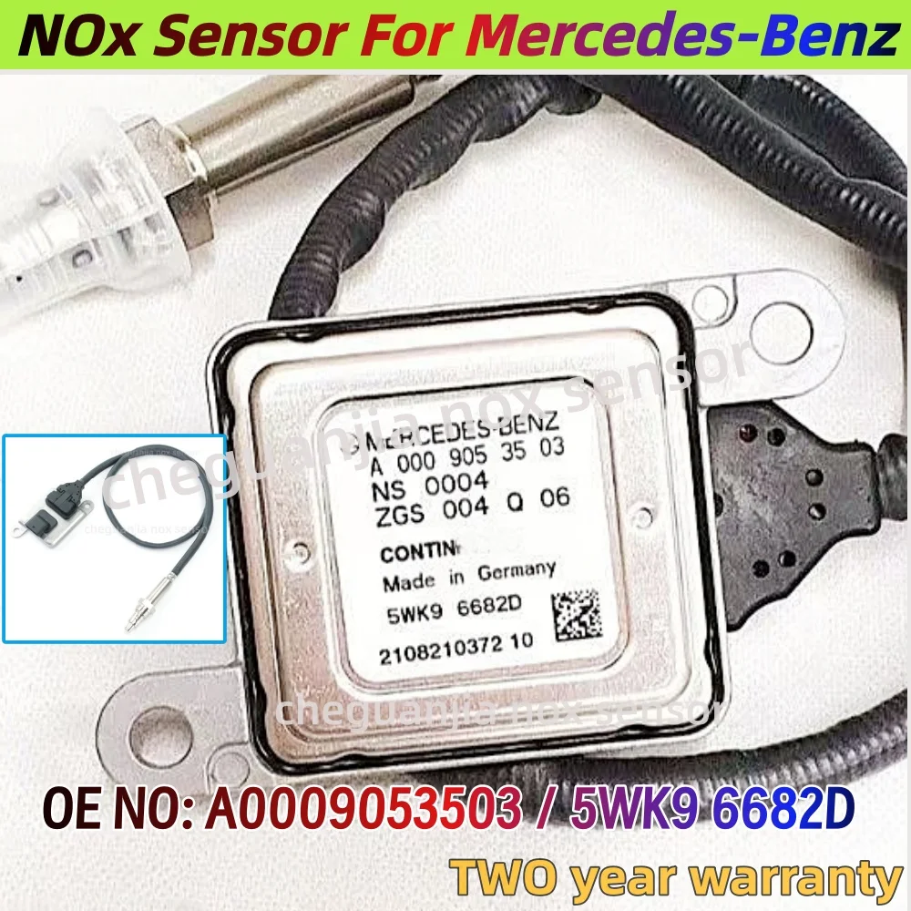 A0009053503 5WK96682D Original Nox Sensor For Mercedes W205 W164 W166 X164 X66 Sprinter
A0009053503 5WK96682D Original Nox Sensor For Mercedes W205 W164 W166 X164 X66 Sprinter