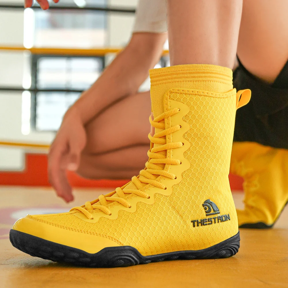 Men's Wrestling Training Shoes, Indoor Anti Slip Fitness Wrestling Boxing Sports Shoes, Professional Plus Size Squat Shoes
Men's Wrestling Training Shoes, Indoor Anti Slip Fitness Wrestling Boxing Sports Shoes, Professional Plus Size Squat Shoes