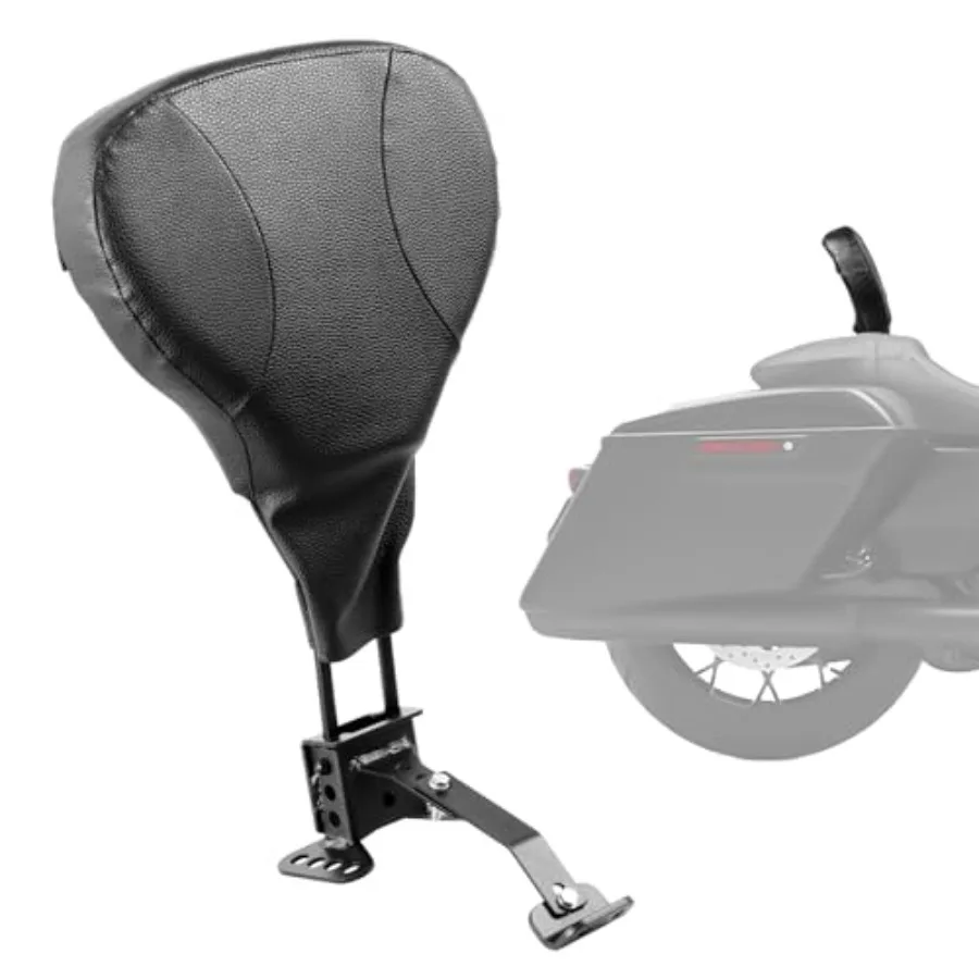 Спинка мотоцикла, совместимая с моделями Harley Touring 20092024, цельное сиденье с прорезями для Street Glide R 
Спинка мотоцикла, совместимая с моделями Harley Touring 20092024, цельное сиденье с прорезями для Street Glide R