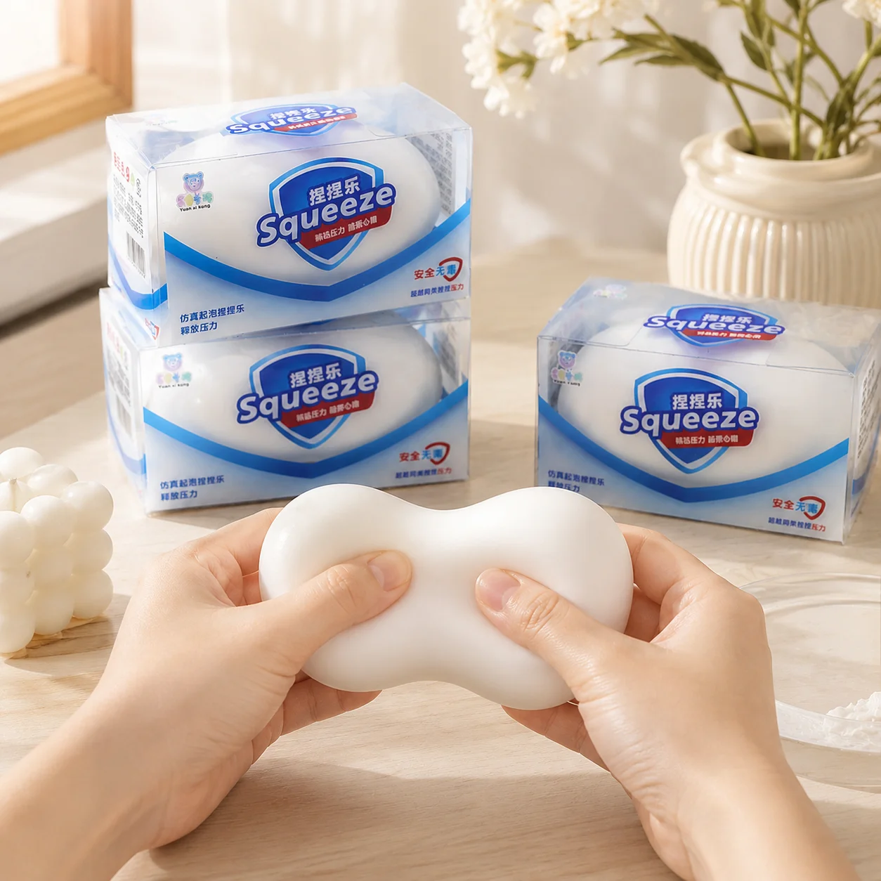 Soap Ball Squishy Soap Stress Ball Fidget Toy blind box Crunchy Squeeze Ball Round Blocks Filled ASMR Anti Stress Toys for Adult
Soap Ball Squishy Soap Stress Ball Fidget Toy blind box Crunchy Squeeze Ball Round Blocks Filled ASMR Anti Stress Toys for Adult
