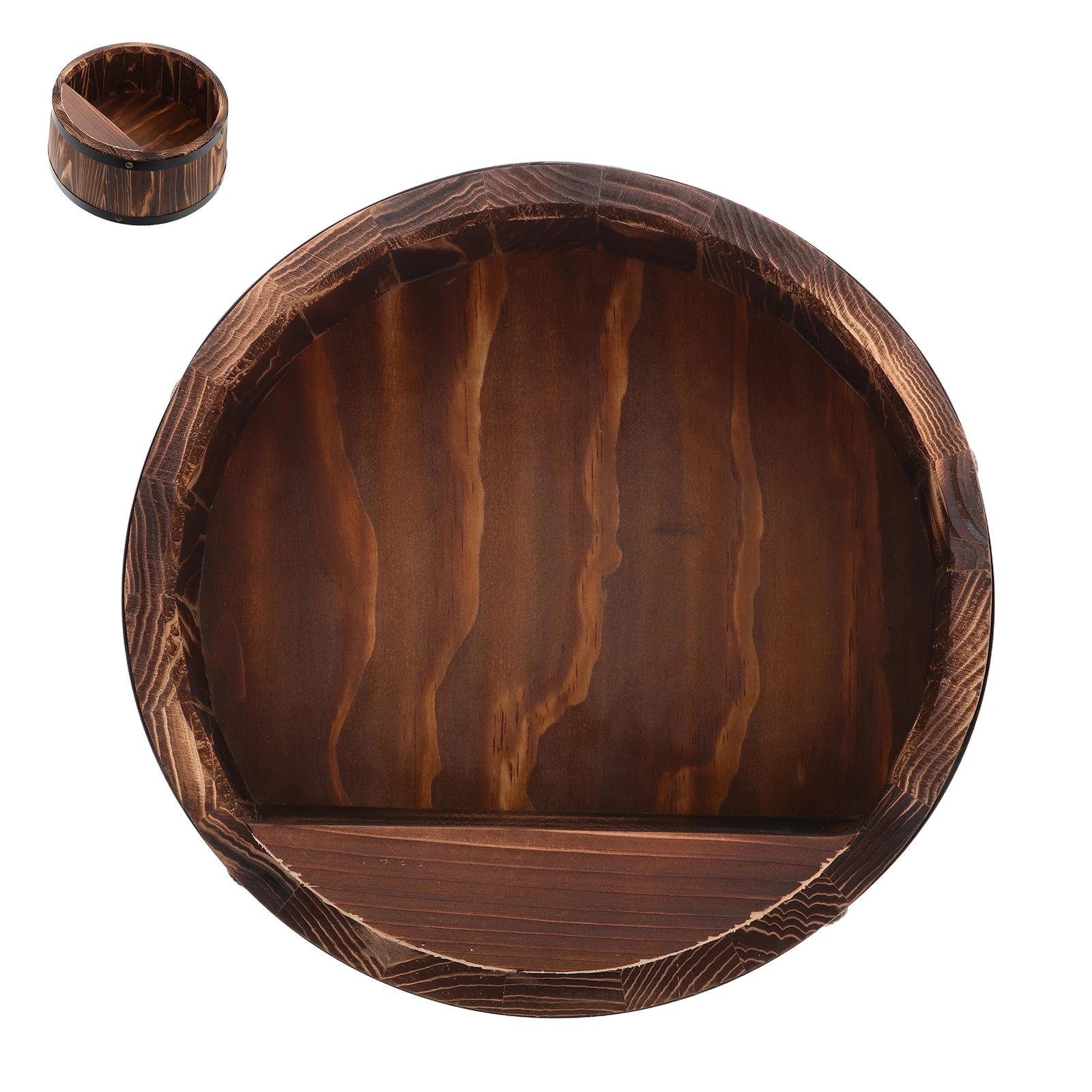 Wall Mounted Rack Round Barrel Display Shelf Rustic Whiskey Bottle Holder Vintage Home Decor Wooden Liquor Shelf
Wall Mounted Rack Round Barrel Display Shelf Rustic Whiskey Bottle Holder Vintage Home Decor Wooden Liquor Shelf