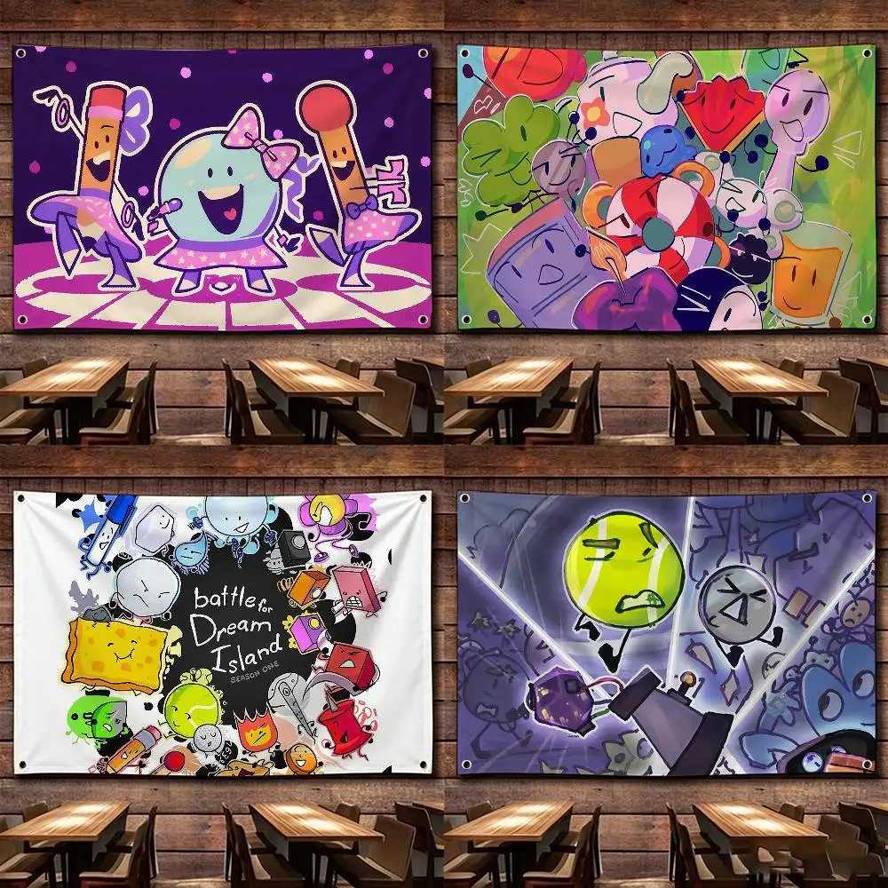 For Dream I-Island BFDI Flags Suitable For Party Club Outdoor Interior Wall Decoration Banner Fans Gift
For Dream I-Island BFDI Flags Suitable For Party Club Outdoor Interior Wall Decoration Banner Fans Gift