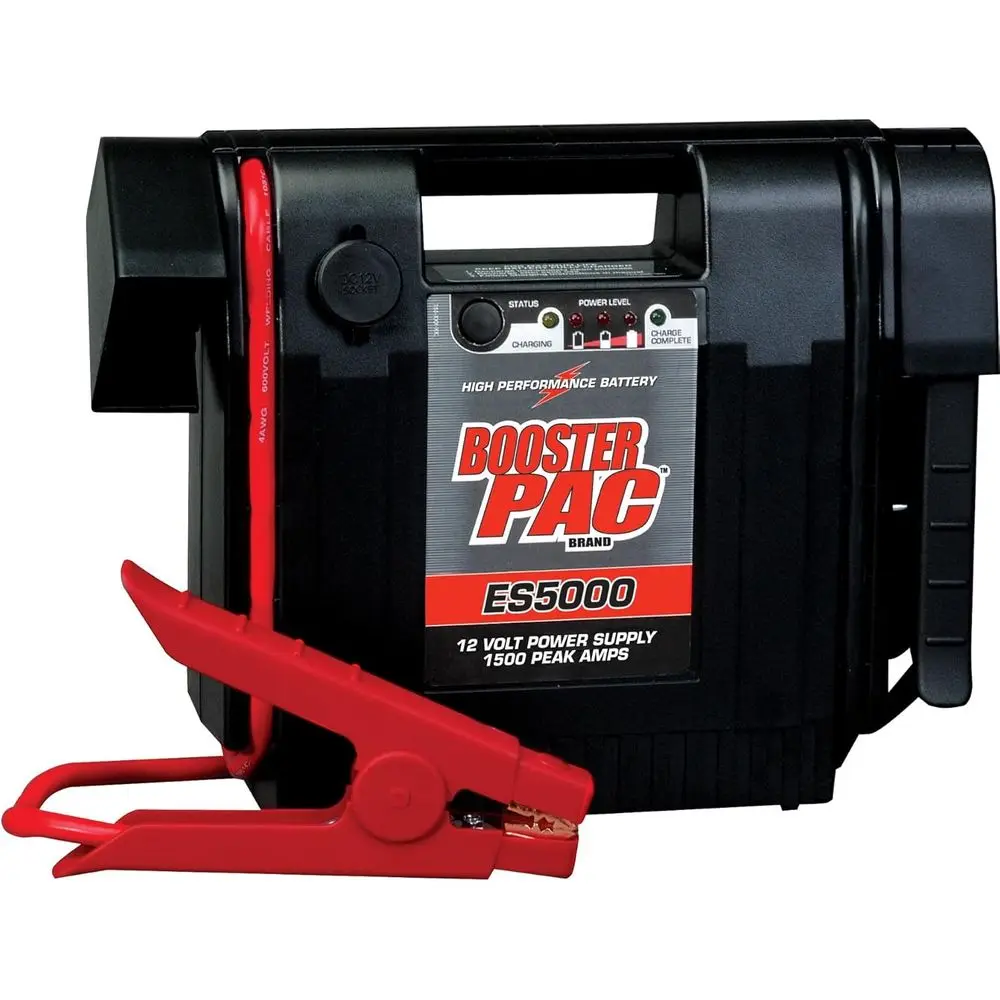 1500 Peak Amp 12V Portable Jump Starter with 5000mAh Capacity
1500 Peak Amp 12V Portable Jump Starter with 5000mAh Capacity