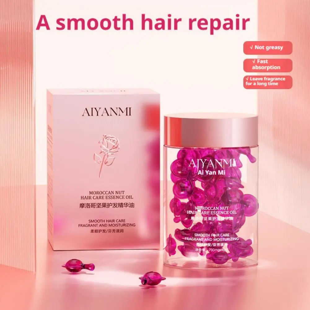 Hair Care Oil Capsule Silky Treatment Improving Smooth Deeply Nourishing Repair Damaged Reducing Loss Serum
Hair Care Oil Capsule Silky Treatment Improving Smooth Deeply Nourishing Repair Damaged Reducing Loss Serum