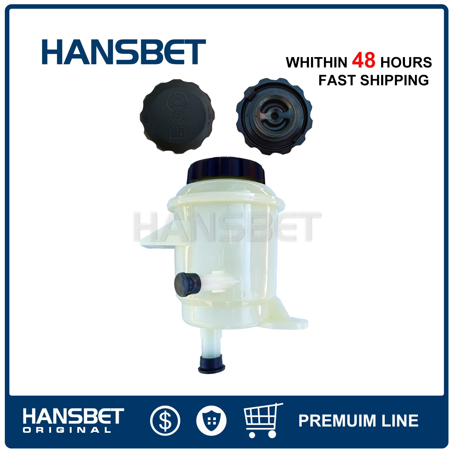 Power Steering Reservoir w/ Cap for Chevrolet Aveo Aveo5 2004-2008 96413748 HANSBET
Power Steering Reservoir w/ Cap for Chevrolet Aveo Aveo5 2004-2008 96413748 HANSBET