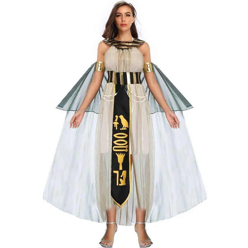 Взрослый египетский фараон, королева, костюм на Хэллоуин, женская традиционная этническая сценическая одежда, DQSMrfls, зима 2025
Взрослый египетский фараон, королева, костюм на Хэллоуин, женская традиционная этническая сценическая одежда, DQSMrfls, зима 2025