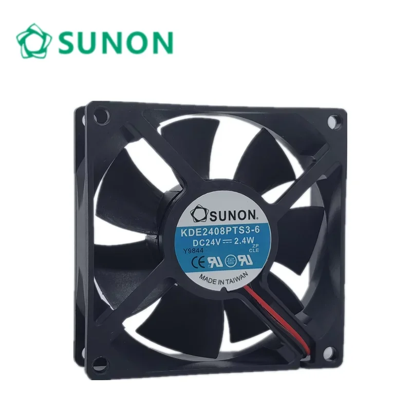 New For sunon KDE2408PTS3-6 DC 24V 2.4W 8025 8cm 80*80*25MM silent frequency converter cooling fan
New For sunon KDE2408PTS3-6 DC 24V 2.4W 8025 8cm 80*80*25MM silent frequency converter cooling fan