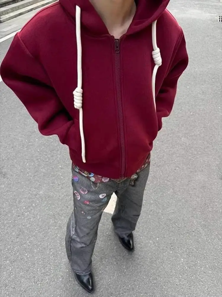 Кардиган-худи из полиэстера ручной вязки, однотонный, свободного кроя, для пар, весна-осень, новинка, открытый фасон
Кардиган-худи из полиэстера ручной вязки, однотонный, свободного кроя, для пар, весна-осень, новинка, открытый фасон